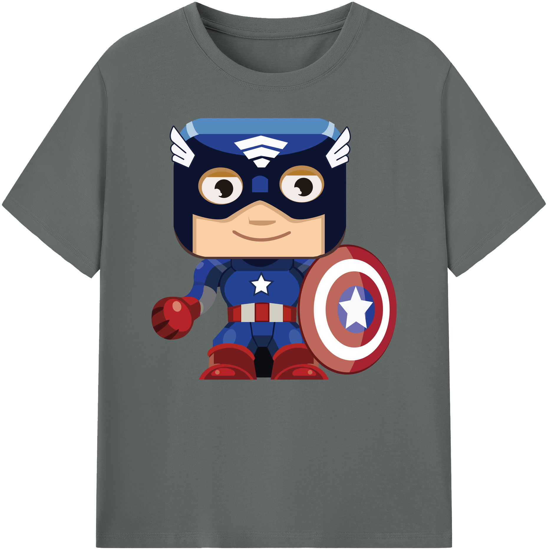 （画像用） アベンジャーズ The Avengers 綿100％ メンズ半袖Tシャツ｜肌触りやわらか＆通気性